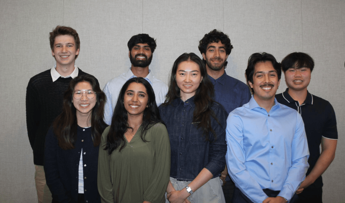Members of the Systems Optimization Club team for the Tesla commute-planning collaboration.