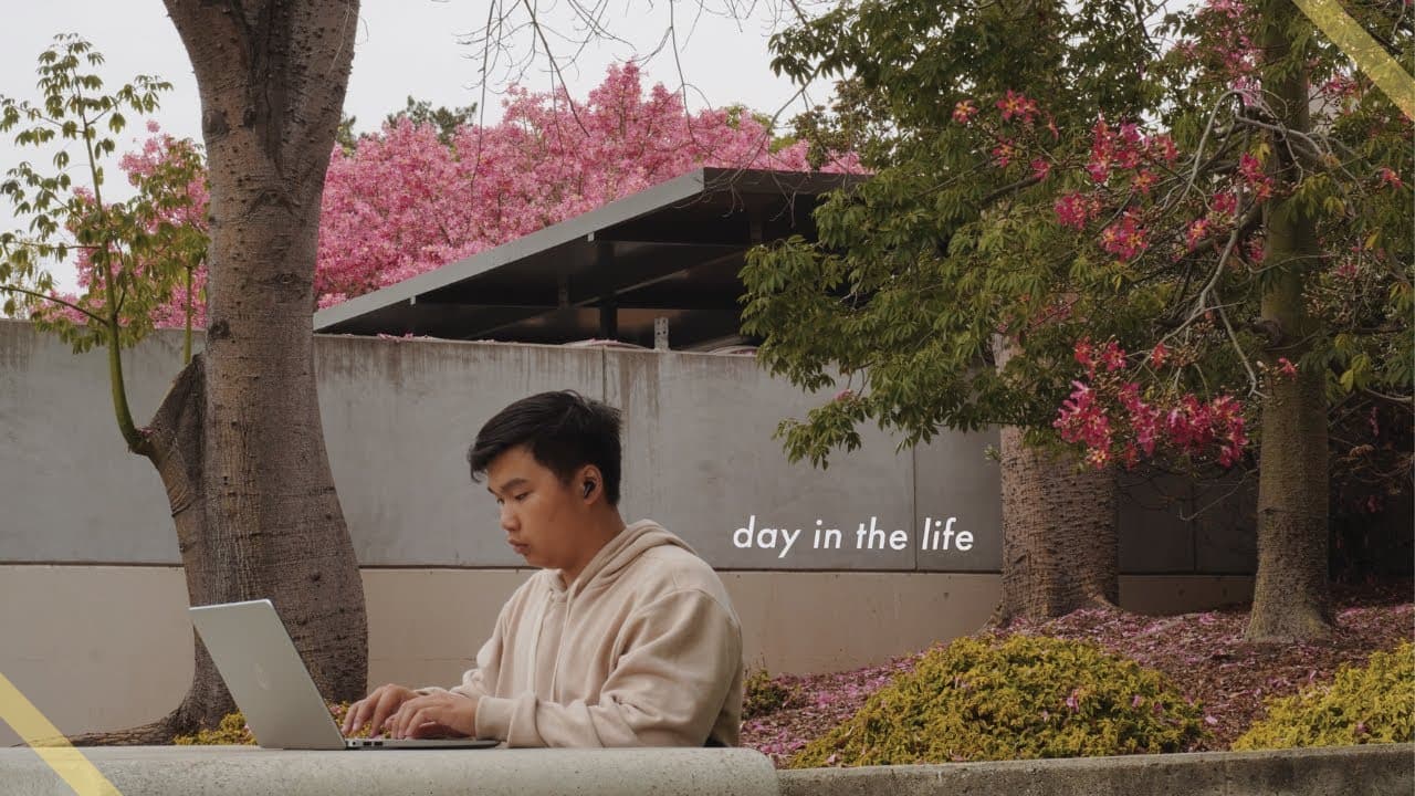 Thumbnail for my Cal Poly day in the life video