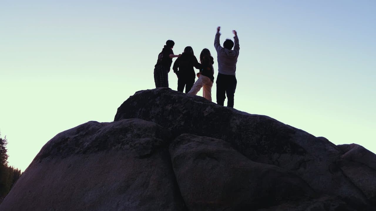 Thumbnail showing friends on a spontaneous outdoor adventure